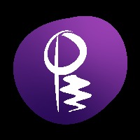 Purple Sketch Digital Avatar