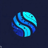 Deep Blue Coding Avatar