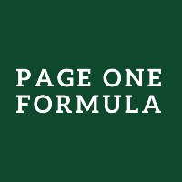 Page One Formula Avatar